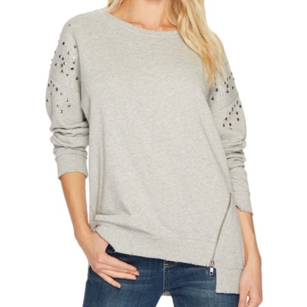 Joe’s Studded Terry Cotten Sweatshirt